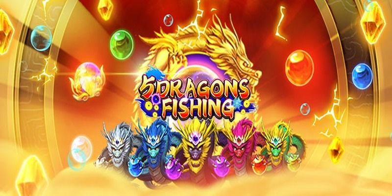 Giao diện 3D 5 Dragon Fishing tại Bắn Cá 77BET, đại dương sống động và mục tiêu đa dạng